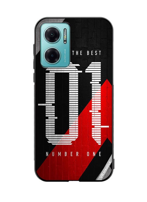 Protective Case Cover For Xiaomi Redmi Note 11E Number One Design Multicolour