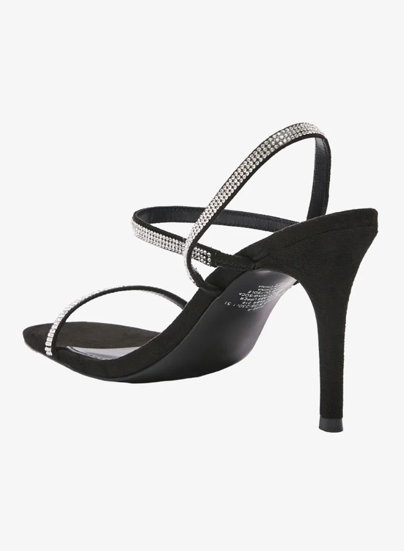 STEVE MADDEN  Steve madden wise-r black fabric women's sandals for Women | Best Price UAE