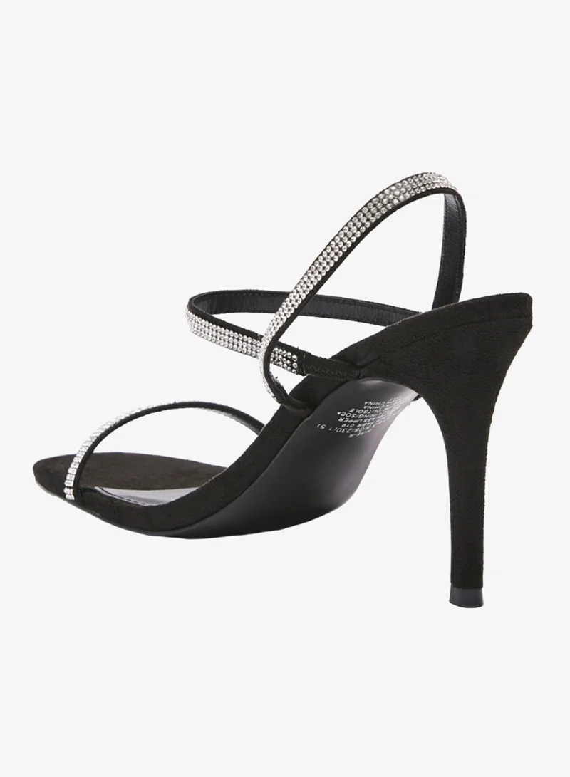 STEVE MADDEN  Steve madden wise-r black fabric women's sandals for Women | Best Price UAE