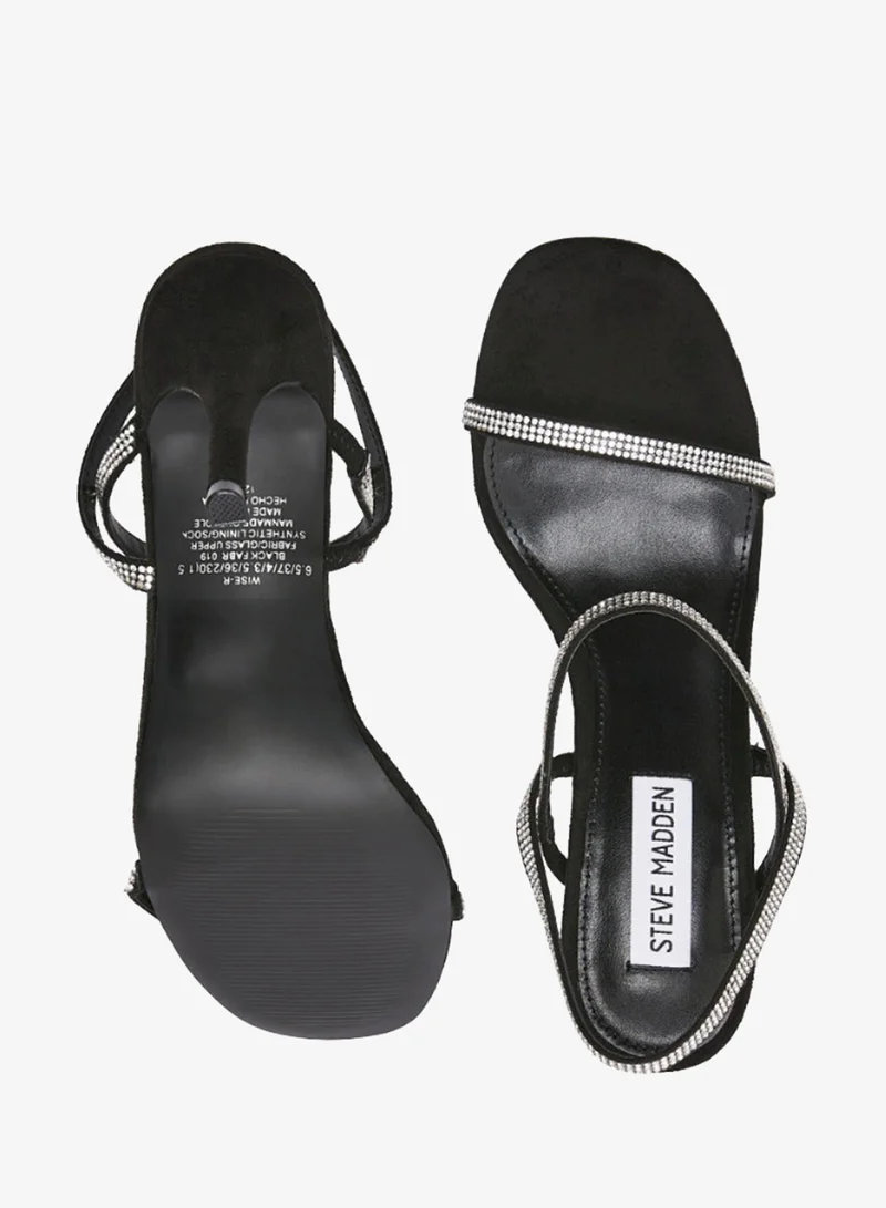 STEVE MADDEN  Steve madden wise-r black fabric women's sandals for Women | Best Price UAE