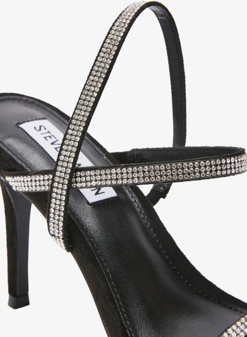 STEVE MADDEN  Steve madden wise-r black fabric women's sandals for Women | Best Price UAE