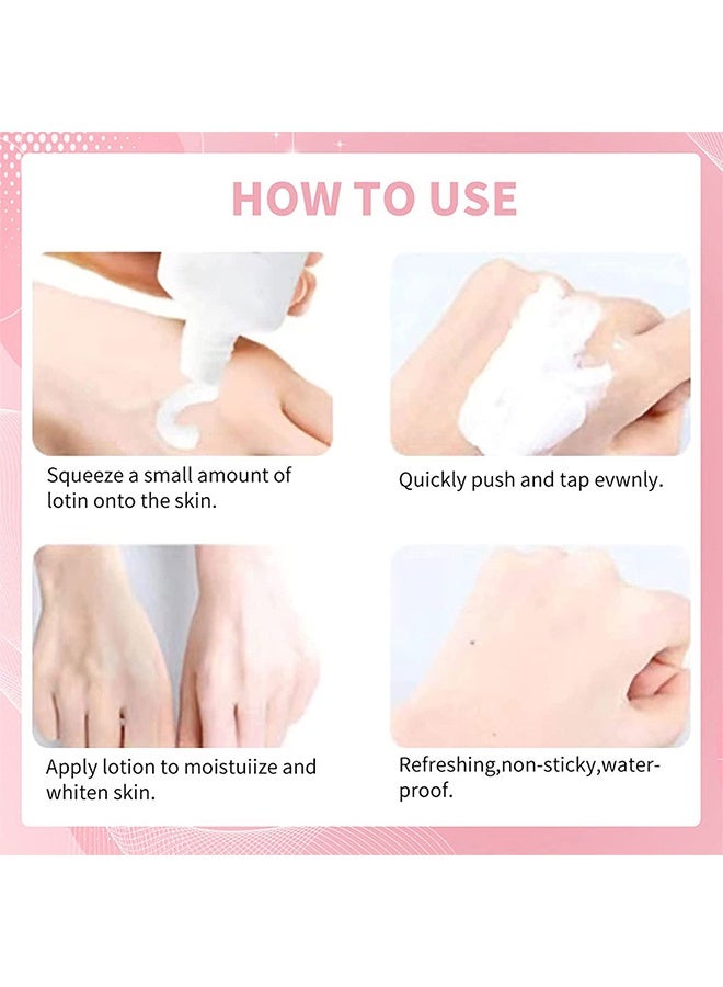 لينماي كريم تبييض للمناطق الحساسة ، كريم تبييض للبشرة الداكنة للبقع الداكنة ، كريم تبييض تفتيح بشرة الوجه والجسم للمناطق الحميمة 60 مل - Image 3