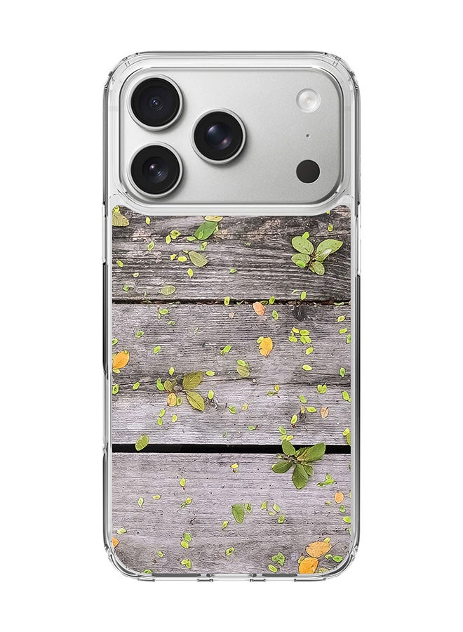 Stylizedd Classic Clear MagSafe Case for iPhone 17 Pro , Hybrid Soft Case Flexible Edges Anti Drop TPU PC Gel Thin Transparent Cover [ Designed for iPhone 17 Pro ] - Backyard Patio Full Print