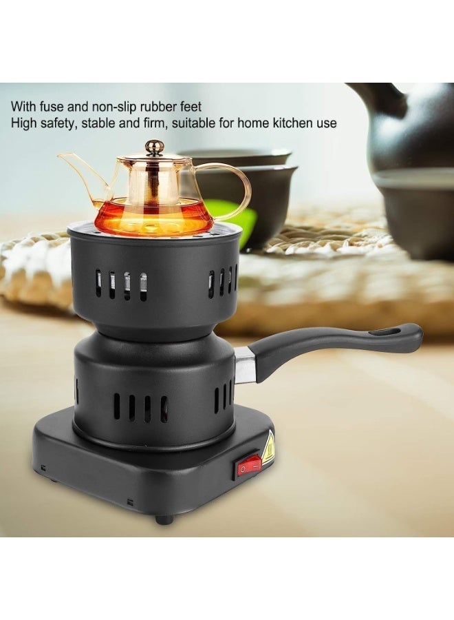 Multi-Purpose Charcoal Burner for BBQ and Shisha, Electric Heater Stainless Steel with Porcelain Coating, Fast Heating Technology - Image 3