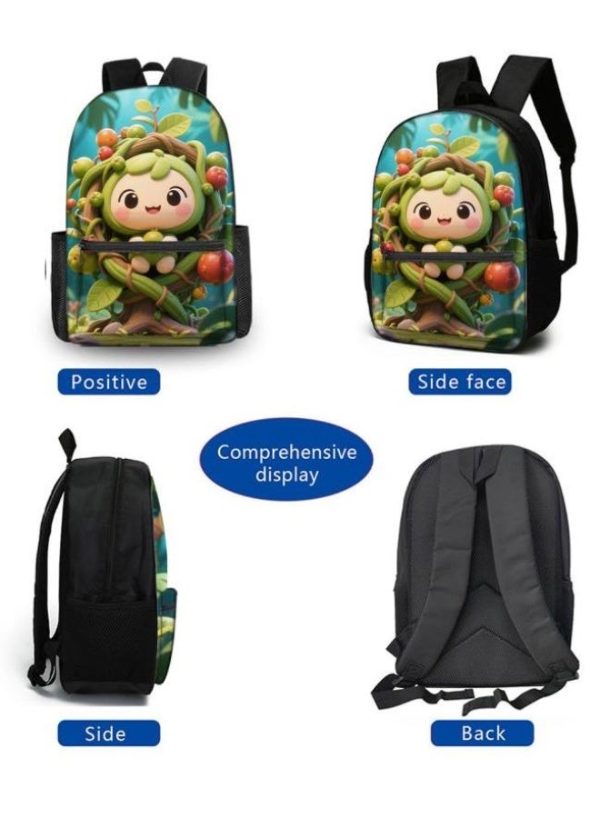 Cartoon backpack, with exquisite small bag, practical and cute (for primary and secondary schools, children) - 10  - Image 3