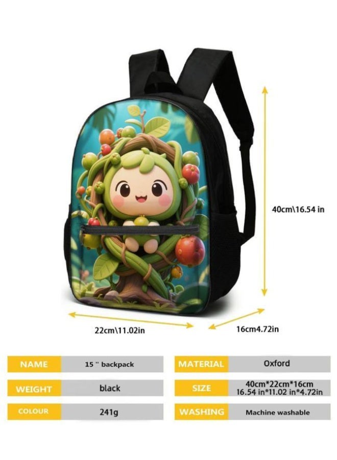 Cartoon backpack, with exquisite small bag, practical and cute (for primary and secondary schools, children) - 10  - Image 5