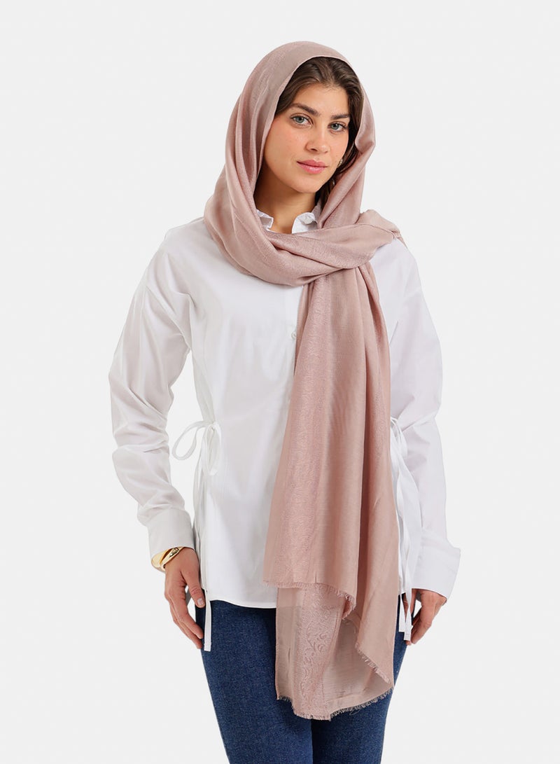 Carina Soft Damask Style Scarf - Image 1
