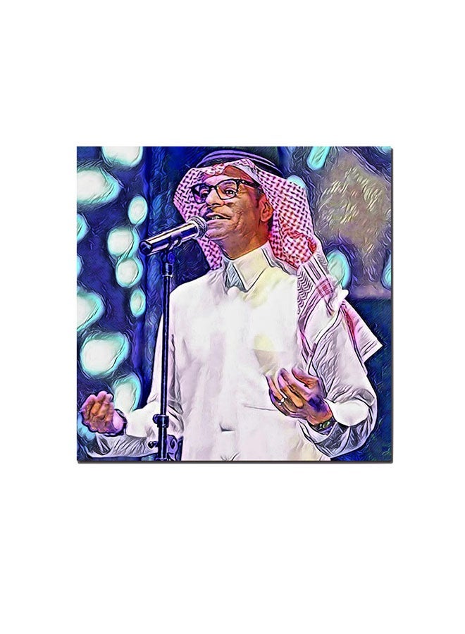 RYN Rabih Saqar Wall Art Painting Multicolour 30 x 30centimeter - Image 2