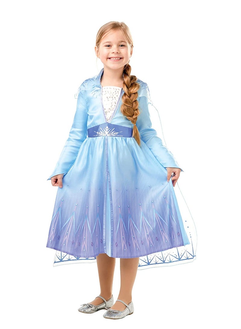 Rubies Costume Disney Frozen 2 Elsa Costume 5-6 Years Old - Image 1