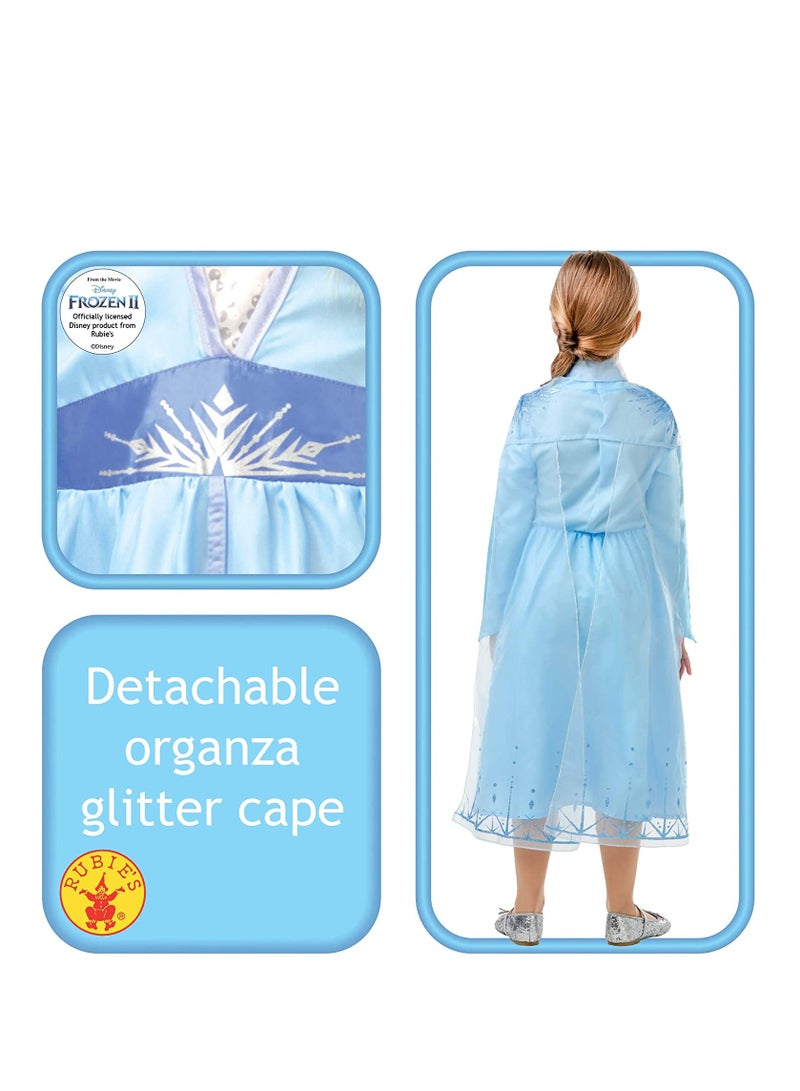 Rubies Costume Disney Frozen 2 Elsa Costume 5-6 Years Old - Image 3