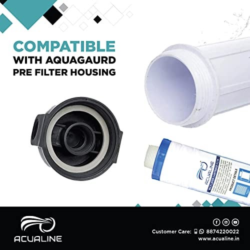 ACUALINE MLT Pre Filter Cartridge | 9 Inch Candle Sediment Filter for RO Water Purifier | Compatible with Aquaguard, Livpure & LG Water Purifiers | Pack of 2 - Image 3