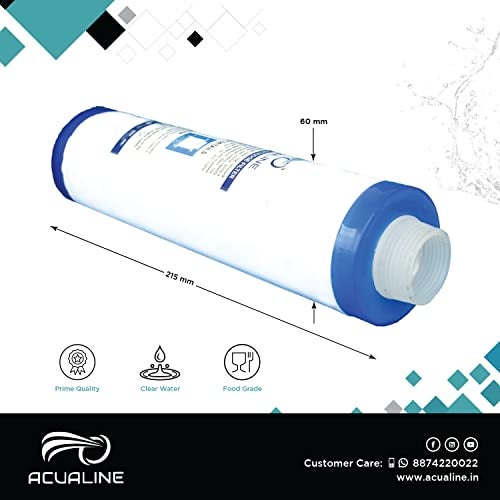 ACUALINE MLT Pre Filter Cartridge | 9 Inch Candle Sediment Filter for RO Water Purifier | Compatible with Aquaguard, Livpure & LG Water Purifiers | Pack of 2 - Image 2