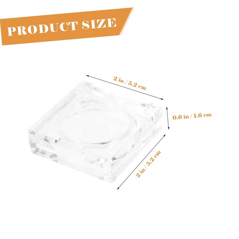 4pcs Diy Empty Eye Shadow Blush Sub Box Compact Cases for Cosmetics Container - Image 2