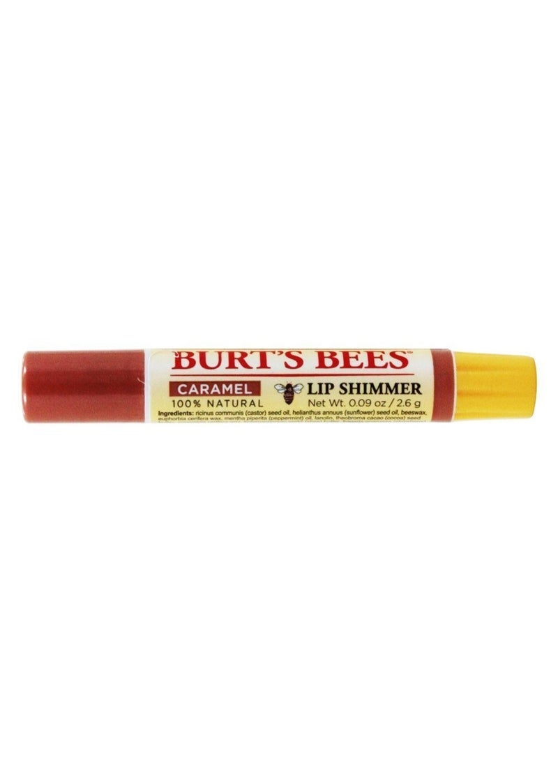 Burt's Bees Lip Shimmer (Caramel, 2.6g ) - Image 1