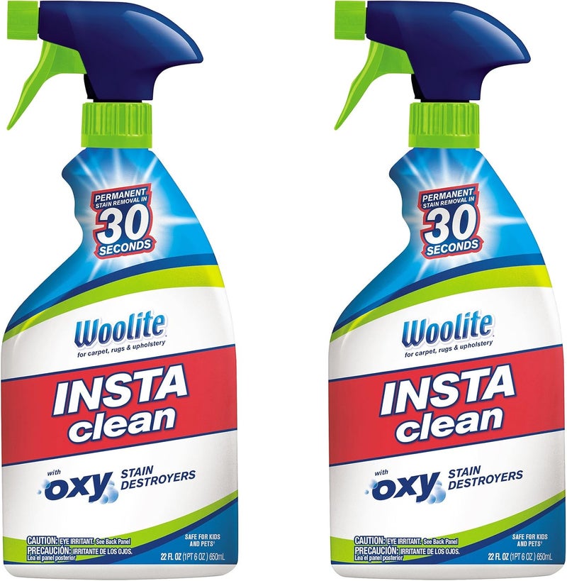 Woolite INSTAclean Permanent Stain Remover, 22oz (Pack of 2), 21799 - Image 1