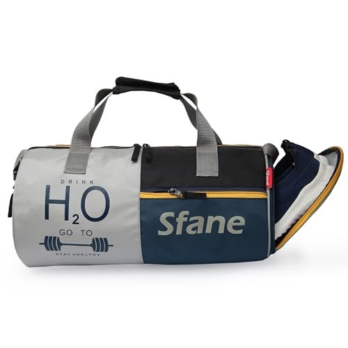 Sfane Gym Bag/Duffle Bag/Sports Bag/Shoulder Bag/Sports Bags/Gym Bags for Men & Women (Navy Blue) - Image 1