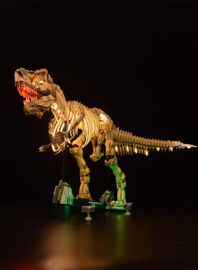 LightGo LED Kit for Lego Jurassic World 76968 Dinosaur Fossils Tyrannosaurus rex | Lighting Only-Bricks Set Not Included (Classic Version) - Image 1