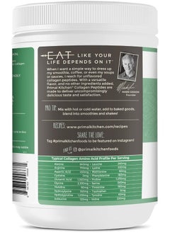 Primal Kitchen Collagen Peptides, Unflavored Collagen Powder, 1.2 Pounds  - Image 3