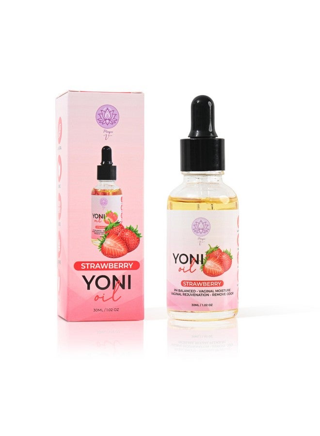Magic V Steam Magical V Yoni Oil For Women Organic Feminine Care Vaginal Moisturizer For Wetness (Strawberry) Ingrown Hair Ph Balance Feminine Body Deodorant Eliminates Odor With Essential Oils - Image 1