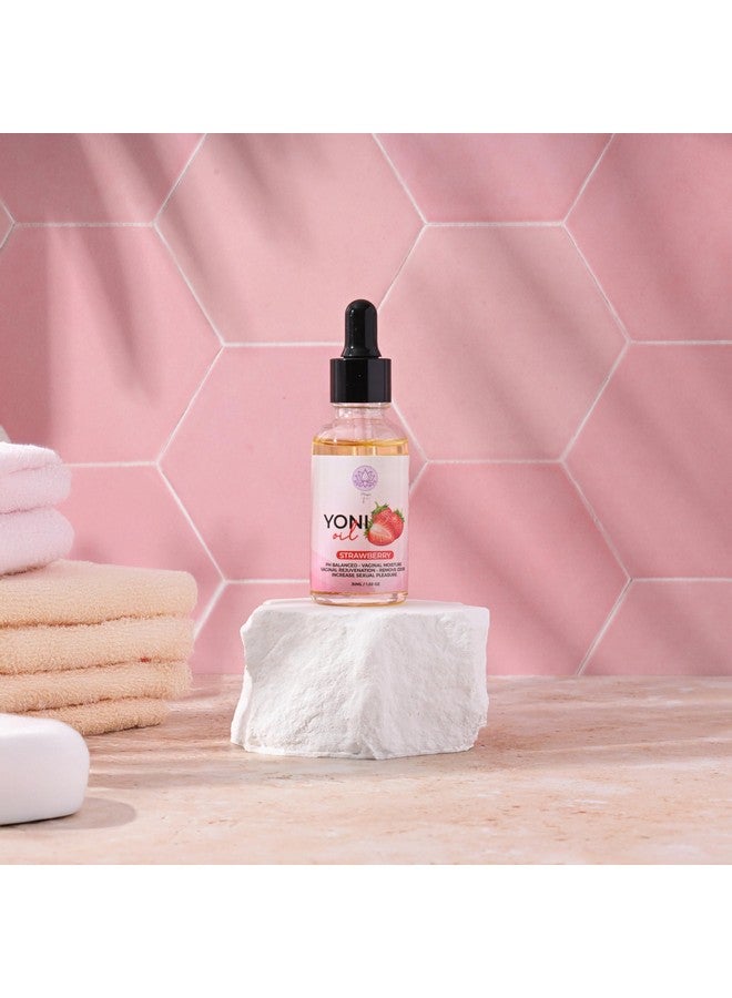 Magic V Steam Magical V Yoni Oil For Women Organic Feminine Care Vaginal Moisturizer For Wetness (Strawberry) Ingrown Hair Ph Balance Feminine Body Deodorant Eliminates Odor With Essential Oils - Image 4