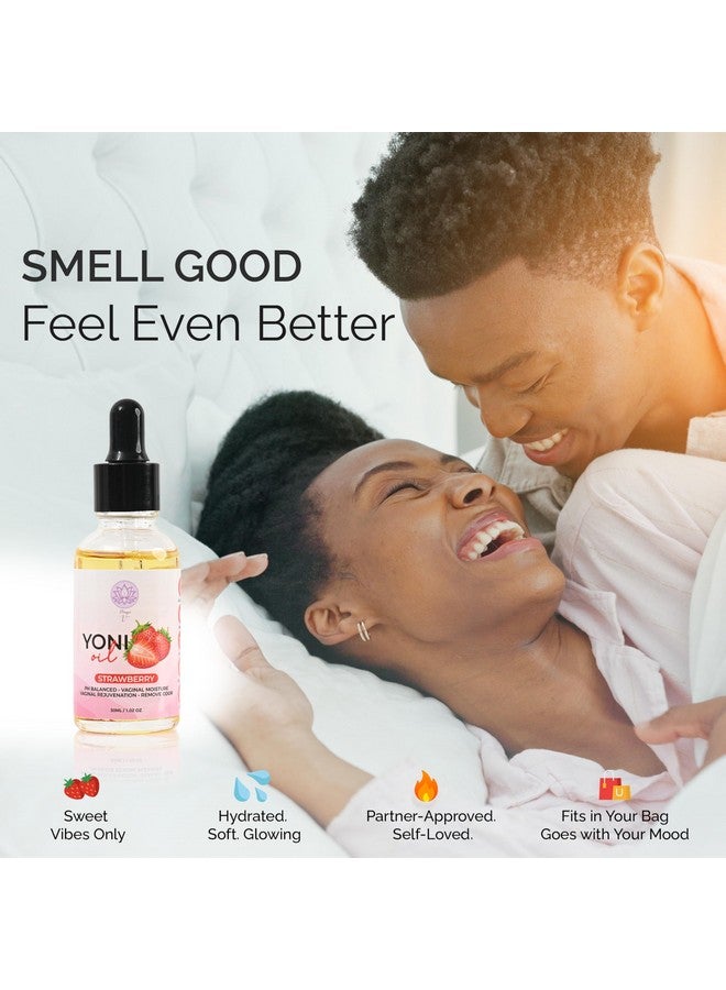Magic V Steam Magical V Yoni Oil For Women Organic Feminine Care Vaginal Moisturizer For Wetness (Strawberry) Ingrown Hair Ph Balance Feminine Body Deodorant Eliminates Odor With Essential Oils - Image 3