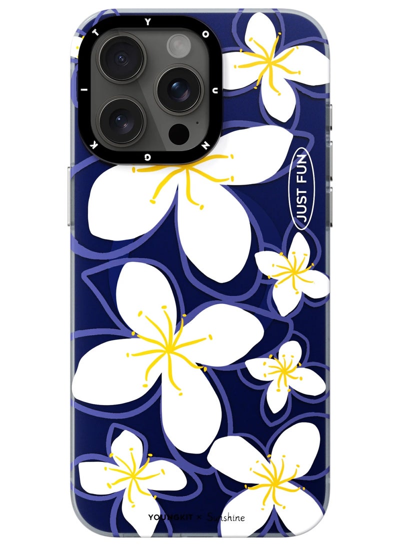 YOUNG KIT حافظة شمسية بنفسجية من Young Kit JUST FUN لجهاز Apple iPhone 15 Pro Max بحجم 6.7 بوصة - سلسلة شمسية - لون بنفسجي - Image 1