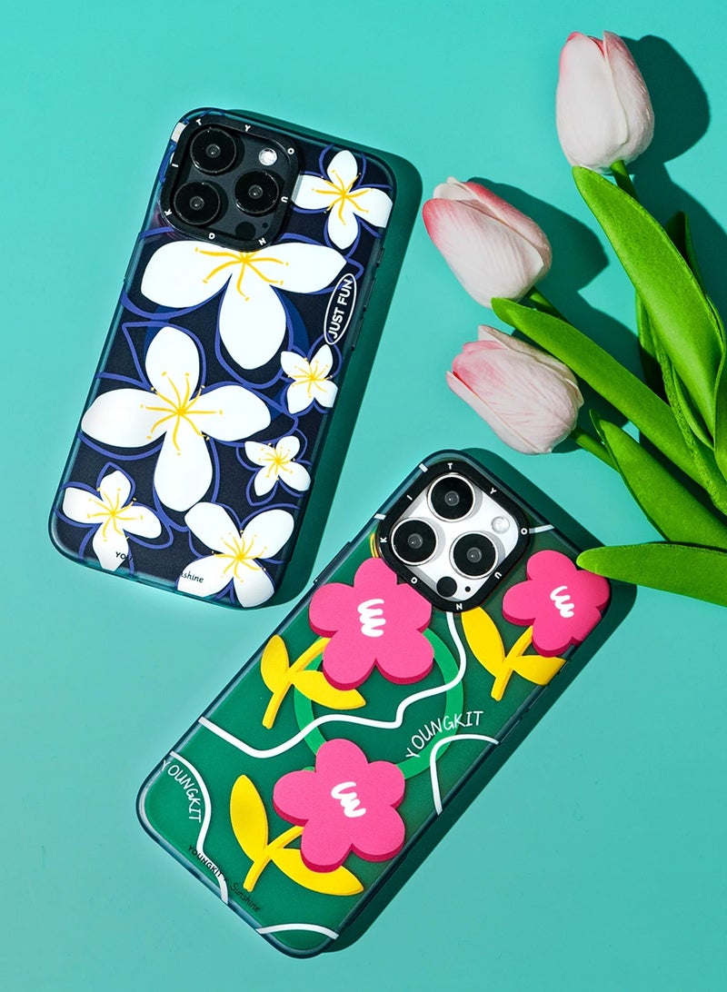 YOUNG KIT حافظة شمسية بنفسجية من Young Kit JUST FUN لجهاز Apple iPhone 15 Pro Max بحجم 6.7 بوصة - سلسلة شمسية - لون بنفسجي - Image 4