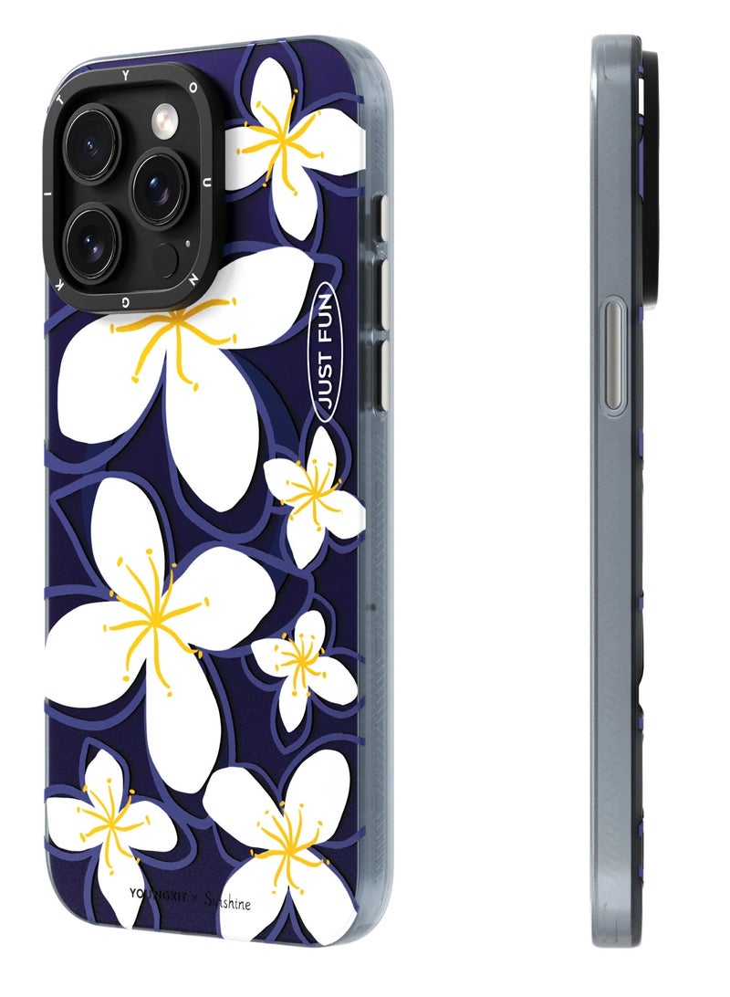 YOUNG KIT حافظة شمسية بنفسجية من Young Kit JUST FUN لجهاز Apple iPhone 15 Pro Max بحجم 6.7 بوصة - سلسلة شمسية - لون بنفسجي - Image 2