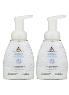 ESSENTIALS Ssentials Foaming Glycerin Hand Soap Unscented 8Fluid Ounce Pack Of 2  - Image 1