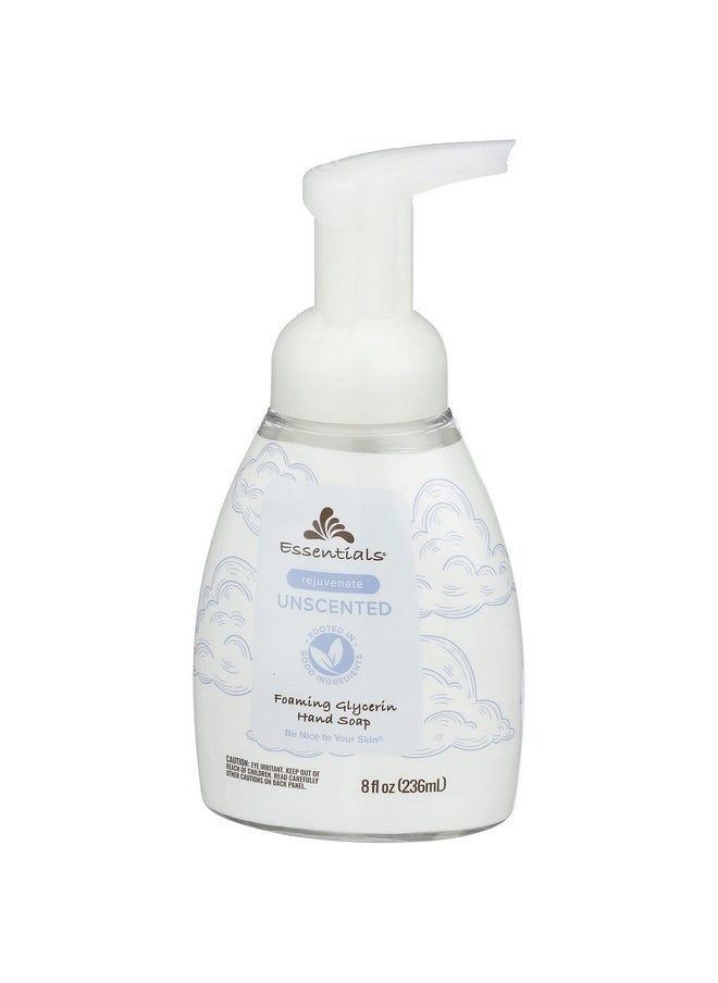 ESSENTIALS Ssentials Foaming Glycerin Hand Soap Unscented 8Fluid Ounce Pack Of 2  - Image 3