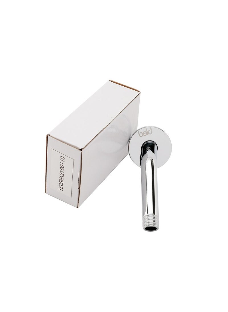 Bold Techno Wall Mounted Basin and Bathtub Shower Mixer Tap – Brass with Polished Chrome Finish Bathroom Faucet, Hot and Cold Water Spout, Durable Wall Taps for Sink and Bathtub - 1 Year Warranty - Image 2