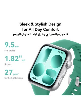 WATCH FIT 5 Smart Watch, Mini Workout, Sleep & Health Monitor for Men&Women, Heart Rate Tracker, SpO₂, GPS, iOS & Android Compatible, Up to 10-Day Battery Life, black - view 2