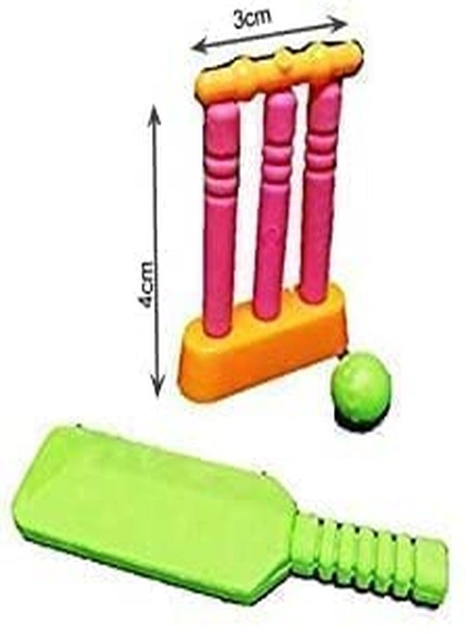 Little More LITTLEMORE Combo of Erasers Mobile Phone Design, Football Colorful Erasers and Cricket Kit Design Non-Toxic Rubber Pencil Erasers for Kids for Boys and Girls (Set of 3) - Image 2