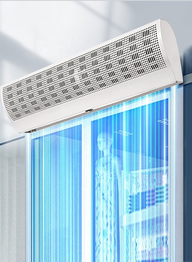 VTC Natural Air Curtain 120cm, Metal Case With Remote Controller And Door Sensor - Image 2