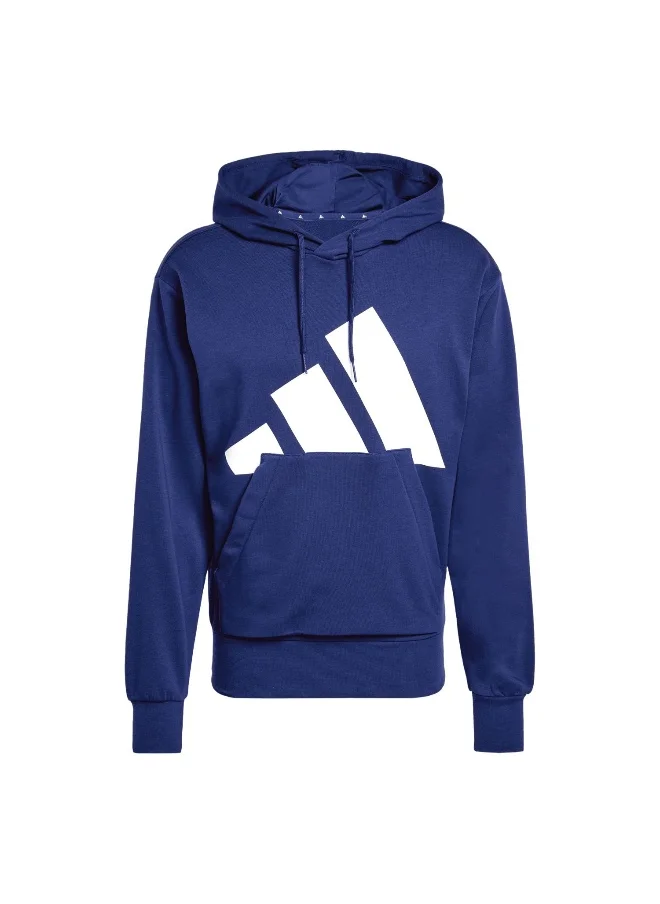اديداس adidas essentials big logo french terry men hooded sweatshirt