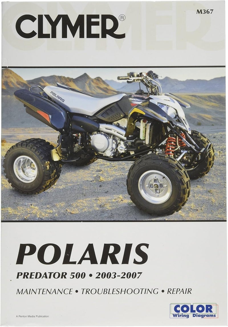 Clymer Repair Manual for Polaris Predator 500 (2003-2007) - Image 1