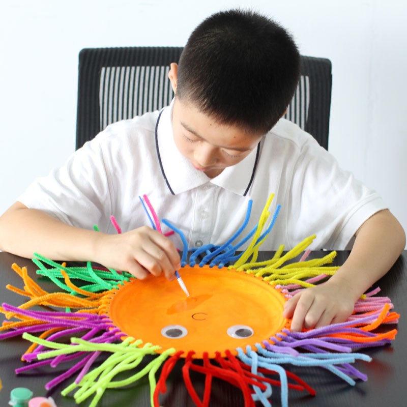 Hairy Root Wool Twist Bar Kindergarten Diy Educational Toys Twist Bar Preschool Education Materials Hairy Root - Image 4