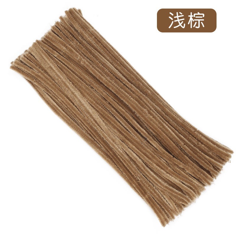 Hairy Root Wool Twist Bar Kindergarten Diy Educational Toys Twist Bar Preschool Education Materials Hairy Root - Image 1