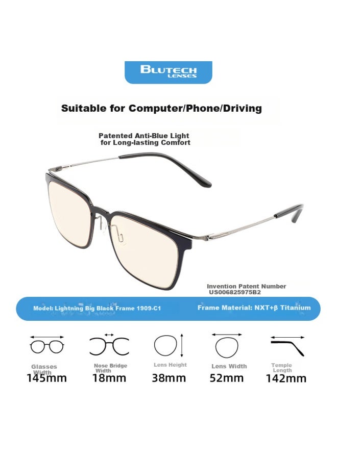 Blutech Blue Light Blocking Gl Radiation Protection Lightweight Computer Eyewear - Image 2