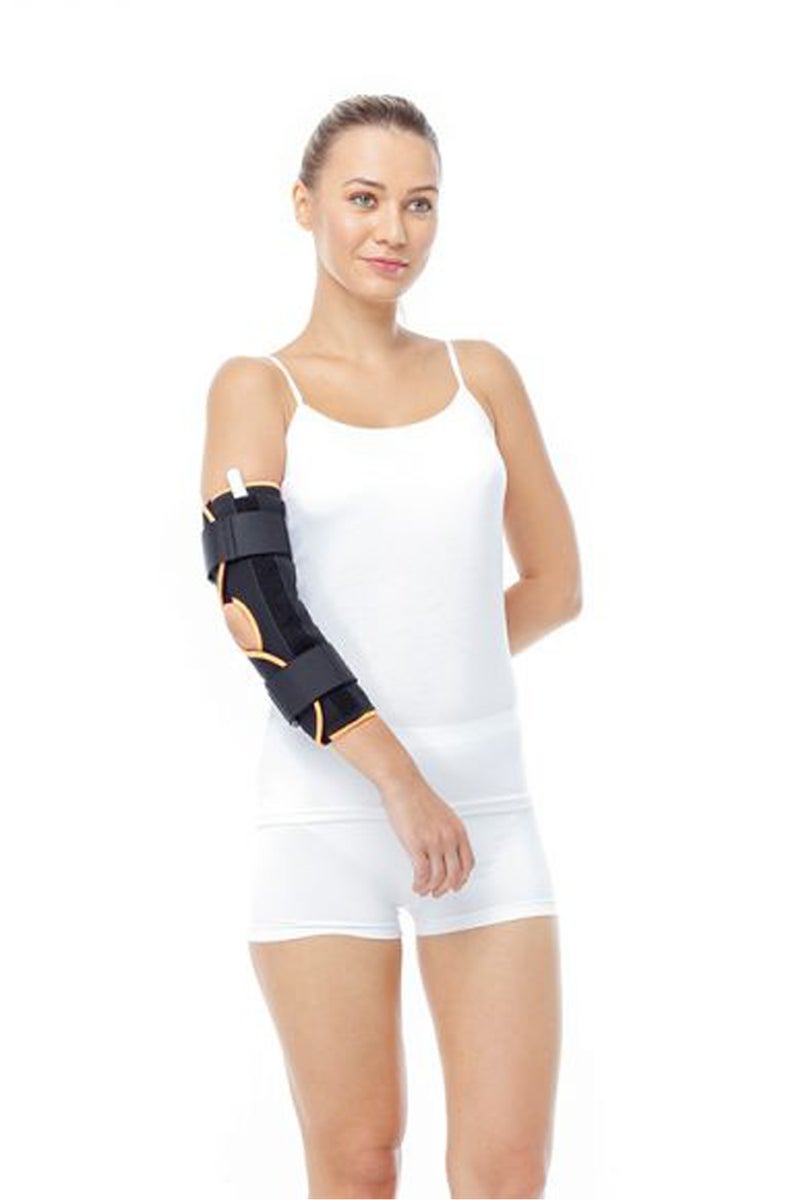 Orlex Elbow Immobilizer – Bacteriostatic, Medical-Grade Support, Adjustable & Comfortable, Made in Turkey