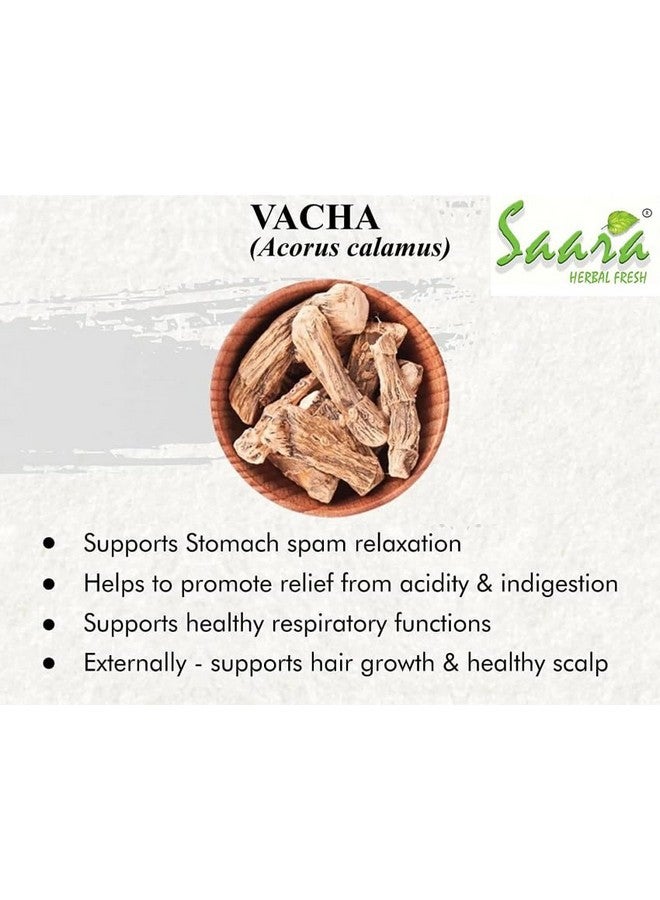 Saara مسحوق فاسامبو العشبي الطازج من سارة، 100 جرام، مسحوق فاشا، أكوروس كالموس، مسحوق العلم الحلو، مسحوق فايامبو، (عبوة 1 × 100 جرام) - Image 3