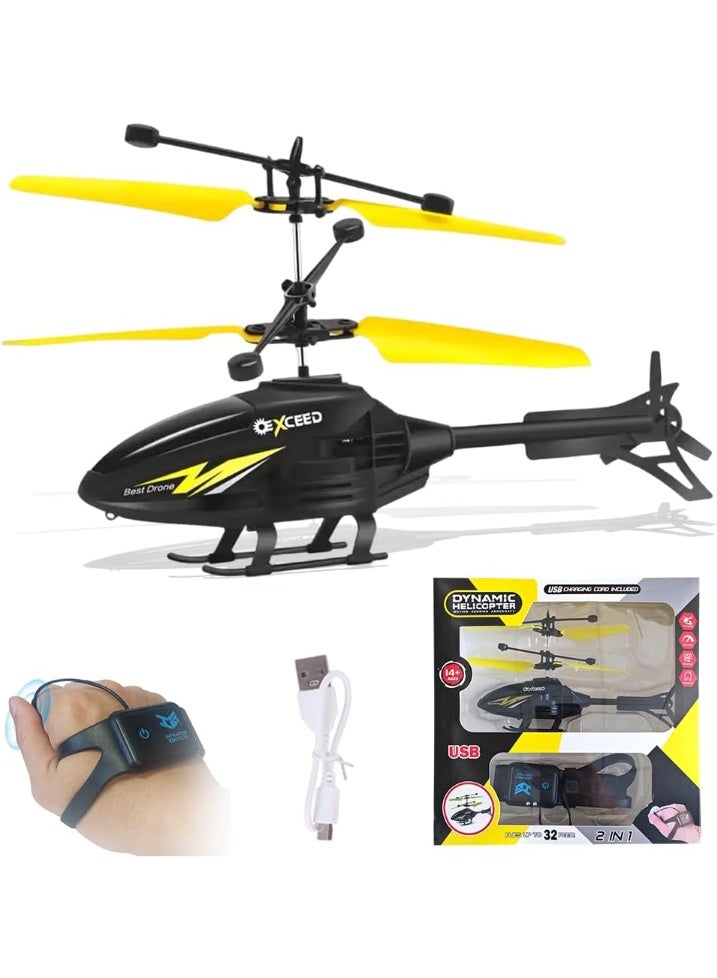 Exceed Remote Control Helicopter,RC Helicopter Toy, Mini RC Helicopter Remote Control Flying Toy Aircraft Model Toys,High&Low Speed,Mini Helicopters Models Gifts for Beginner Birthday, Christmas-E - Image 1