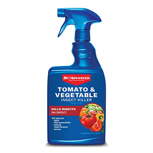 BioAdvanced Tomato & Vegetable Pest Control Plant Bug Killer and Insect Killer, 24-Ounce, Ready-to-Use - Image 1