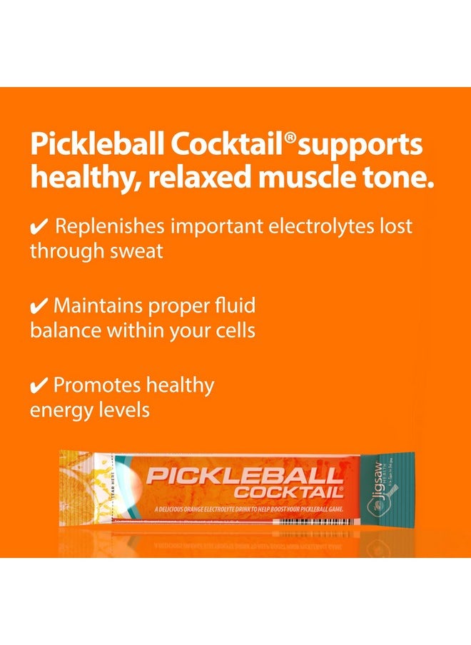 Jigsaw Health - Jigsaw Health Pickleball Cocktail (60 Servings Packets, Orange) - Image 1