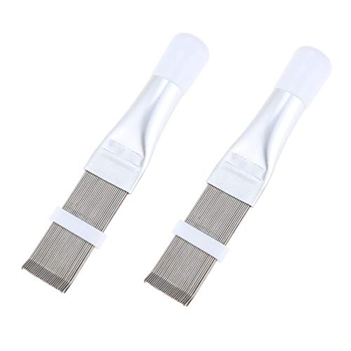 gohantee Air Conditioner Fin Comb AC Condenser Fin Straightener Cleaner Evaporator Radiator Fin Cleaning Tool Pack of 2 - Image 1