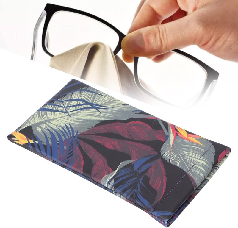 كلاراكو حقيبة تخزين النظارات الشمسية، حقيبة نظارات مصنوعة من جلد البولي يوريثان مقاومة للتآكل أنيقة للمجوهرات أثناء السفر - Image 2