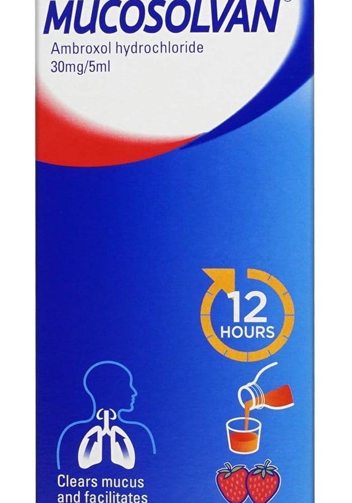 شراب ميوكوسولفان لطرد البلغم 250 مل