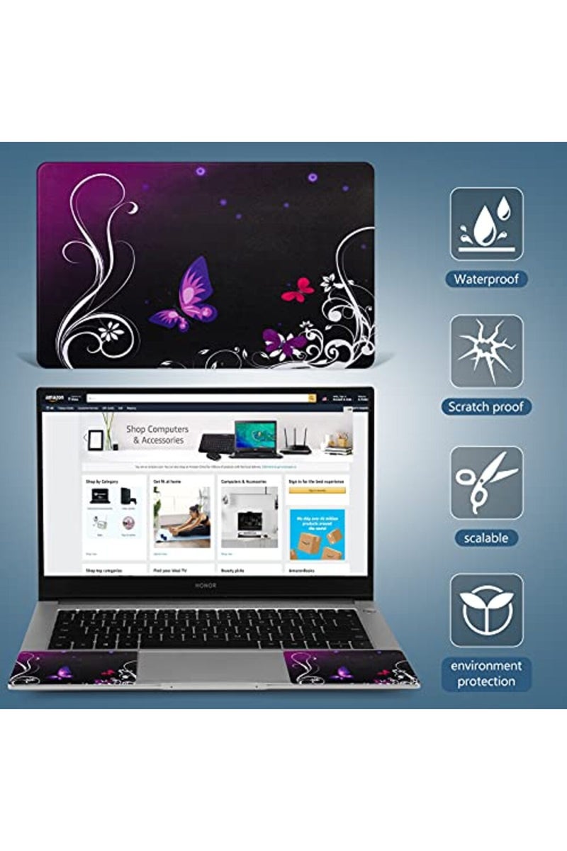 icolor Laptop Skin Sticker Decal,12" 13" 13.3" 14" 15" 15.4" 15.6 inch Notebook Vinyl Skin Sticker Cover Art Decal Protector Notebook PC - Image 5