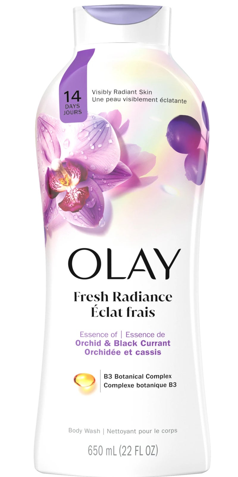 Fresh Radiance Orchid & Black Currant 650ml