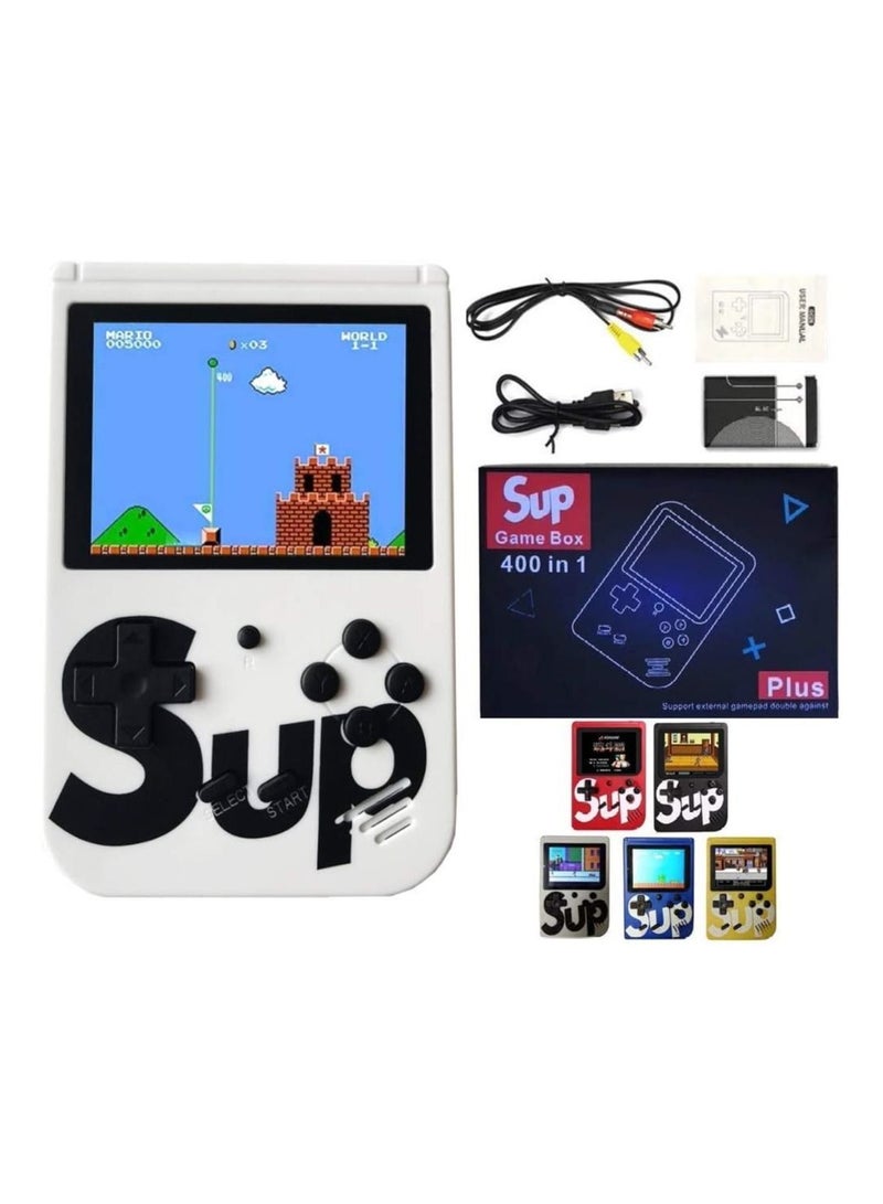 SUP Sup Game Box 400 in 1 Games Retro Portable Mini Handheld Console 3.0 Inch Kids Player